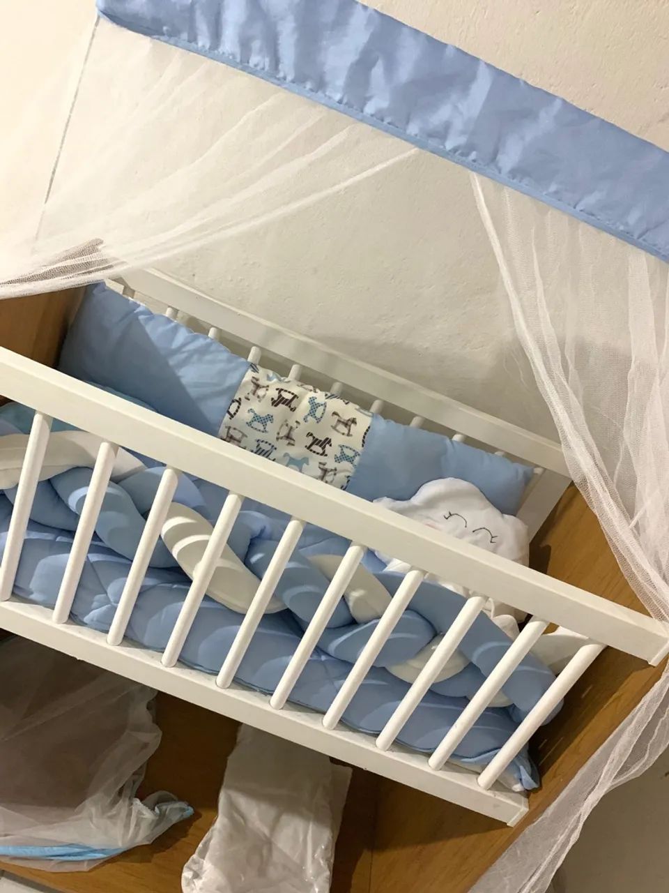 Mini berço completo 