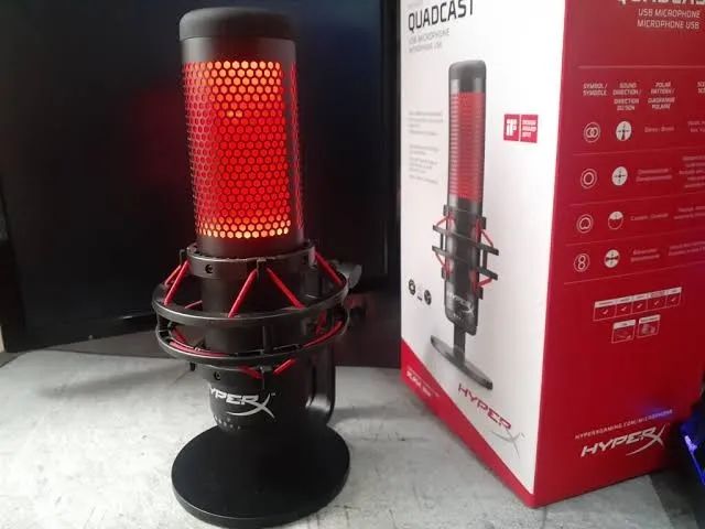 Microfone Gamer HyperX QuadCast - Foto 2