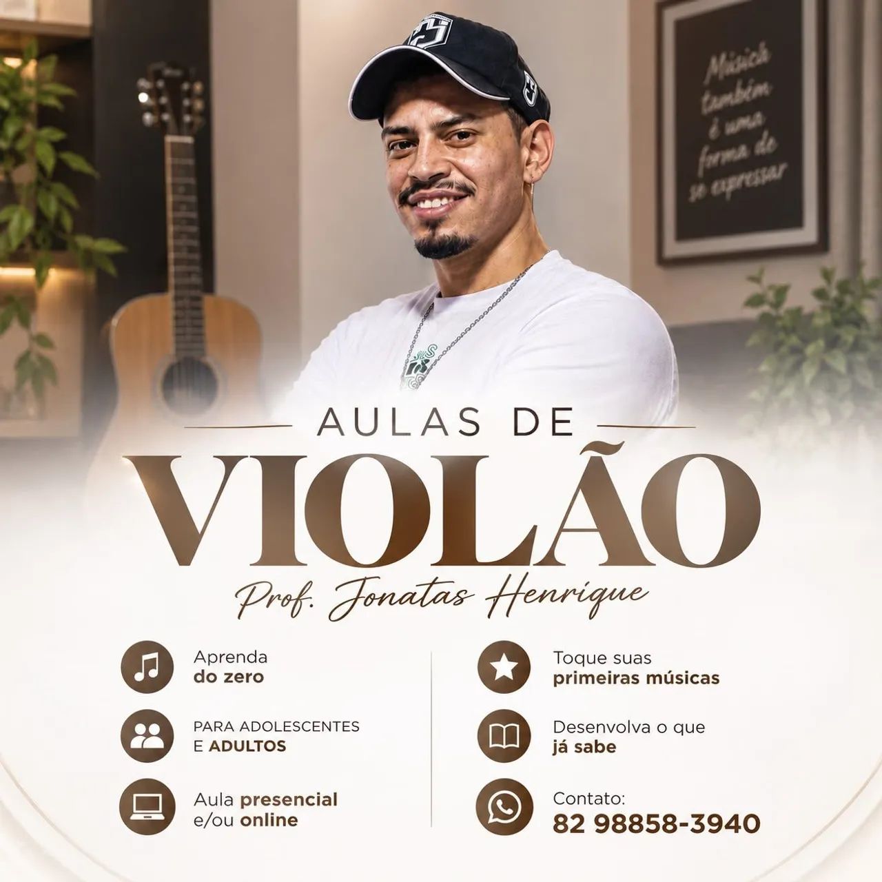 Aulas de violão para iniciantes 