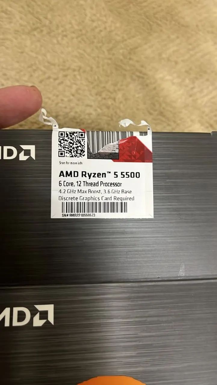 AMD Ryzen 5 5500 - Foto 2