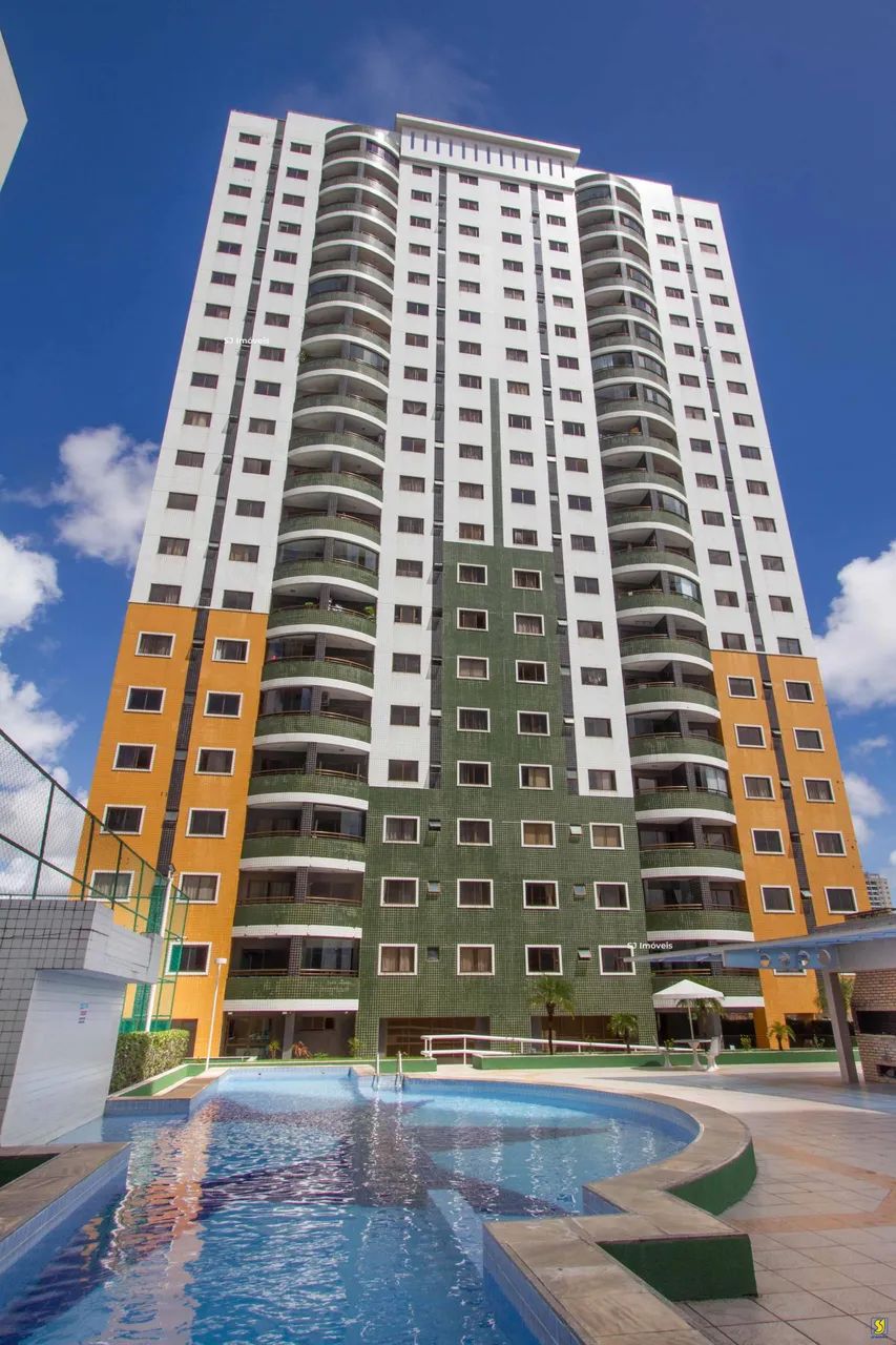 Apartamento com 1 suíte e lazer completo no Fátima