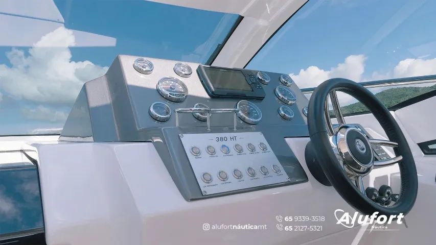 Lancha Onix 380 HT (38 Pés) - ñe Coral/Focker/NX/Fs/Azimut/Ferretti - Foto 11
