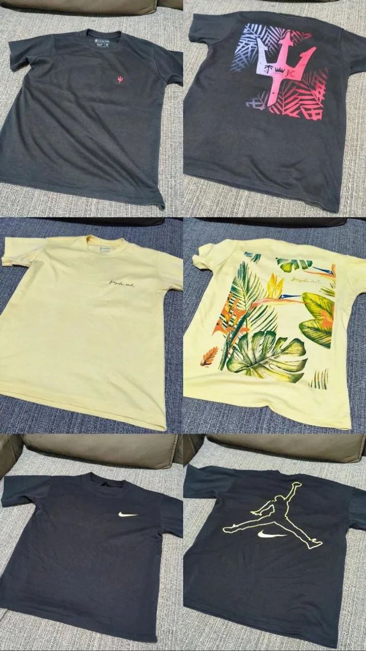 Camisas Osklen M 9 peças usadas - Foto 3
