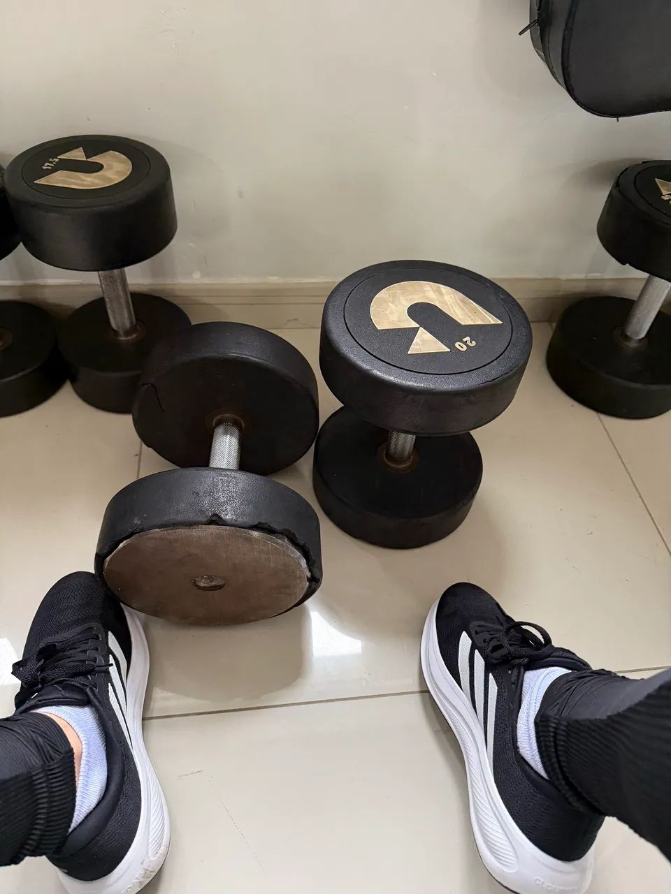 Par de Dumbell 20kg  - Foto 2
