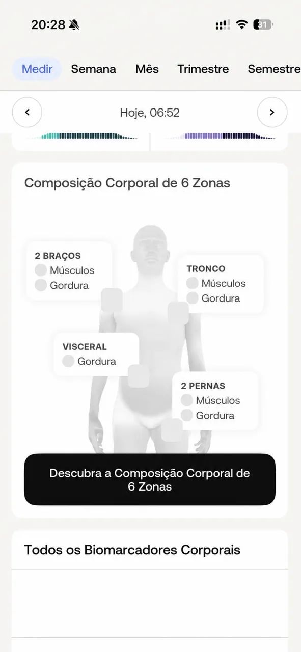 Withings BodyScan2 (NOVIDADE2026) 60 biomarcadores, ECG e bioimpedância - Foto 4