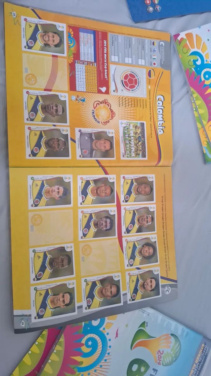 Álbum copa do mundo 2014 60% completo - Foto 2