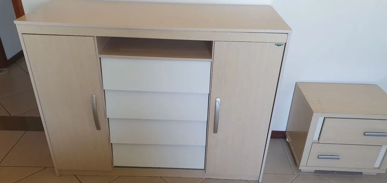 Cômoda e criado nudo - Foto 2