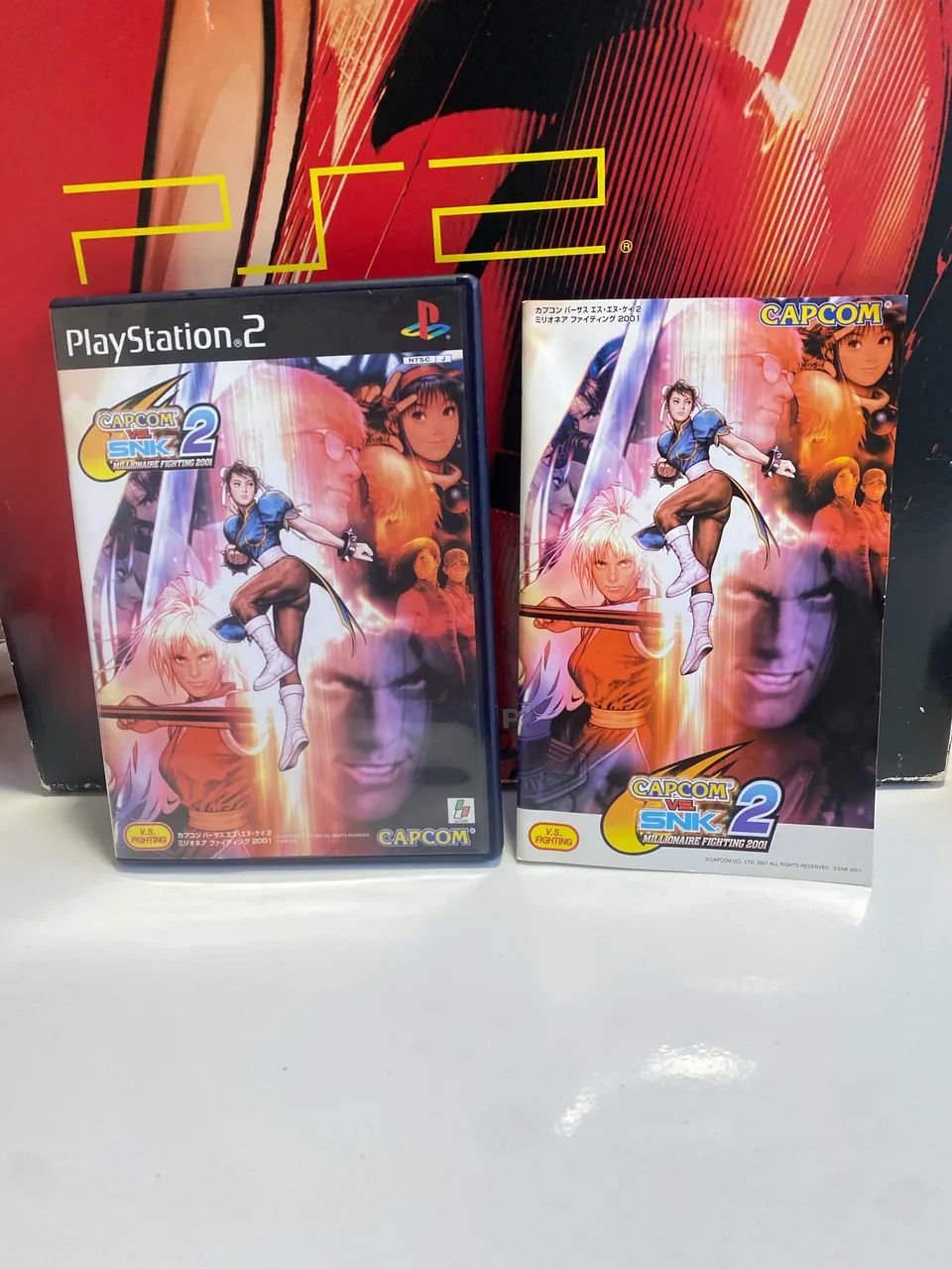 Jogos de PlayStation 2 Capcom vs snk 2 