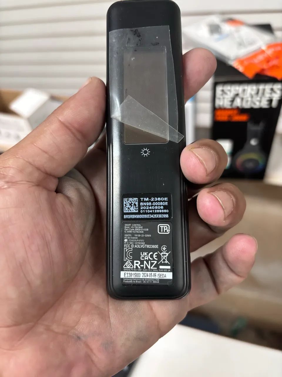 Controle remoto Samsung 