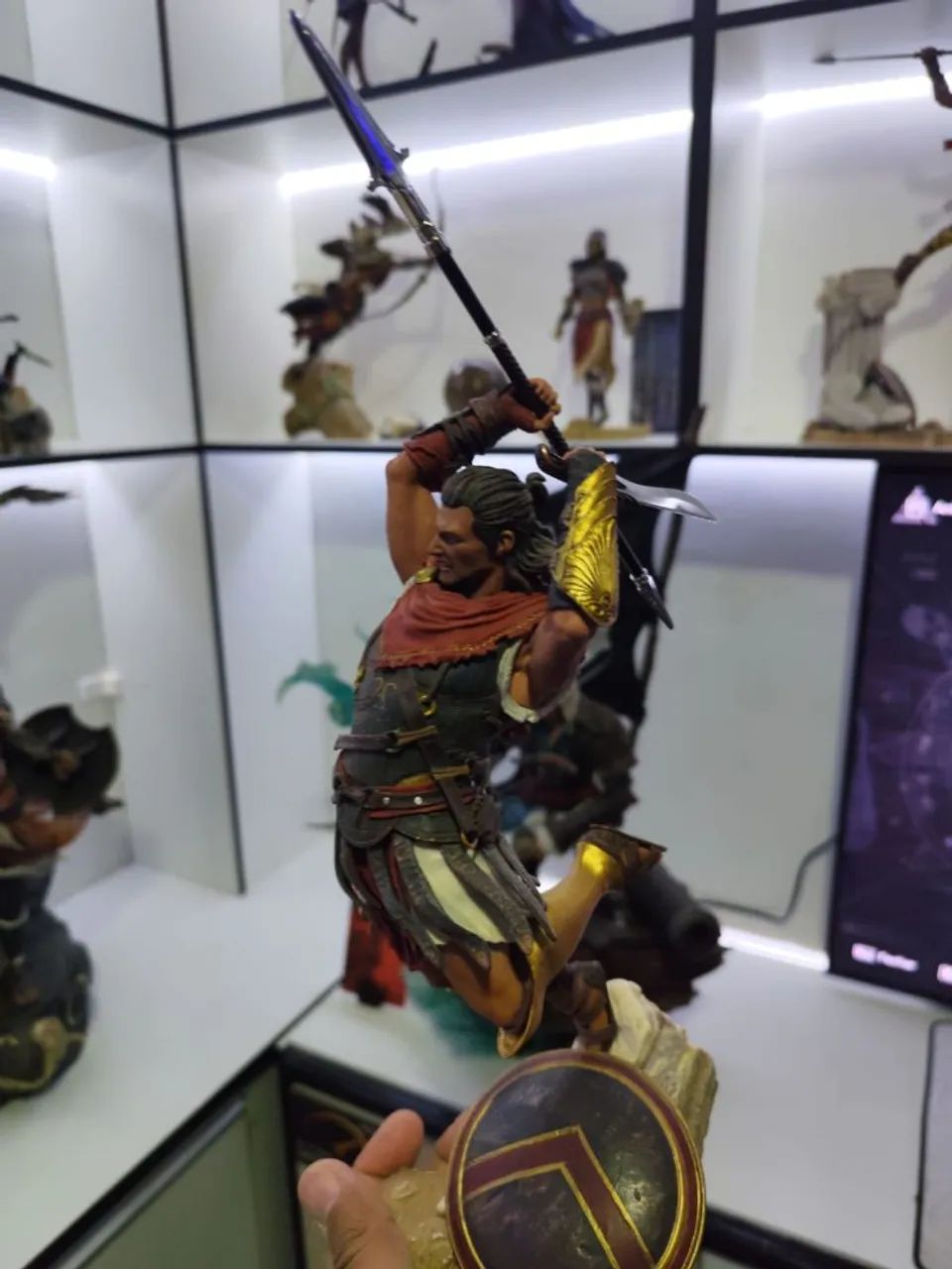 Estátua Figure Alexios assassins Creed Odyssey