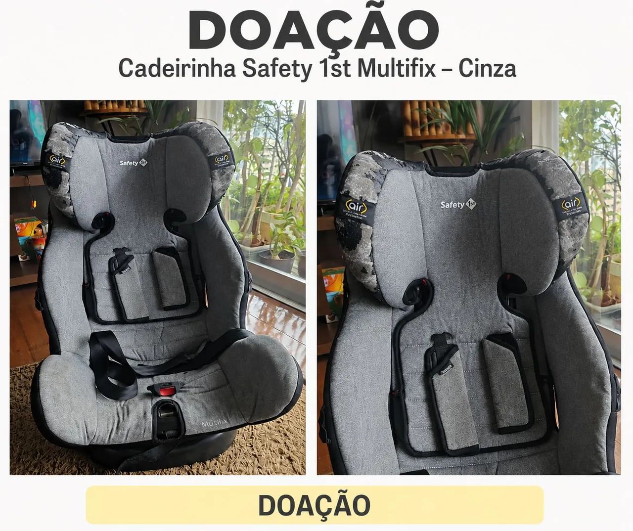 Cadeira multifix safety first