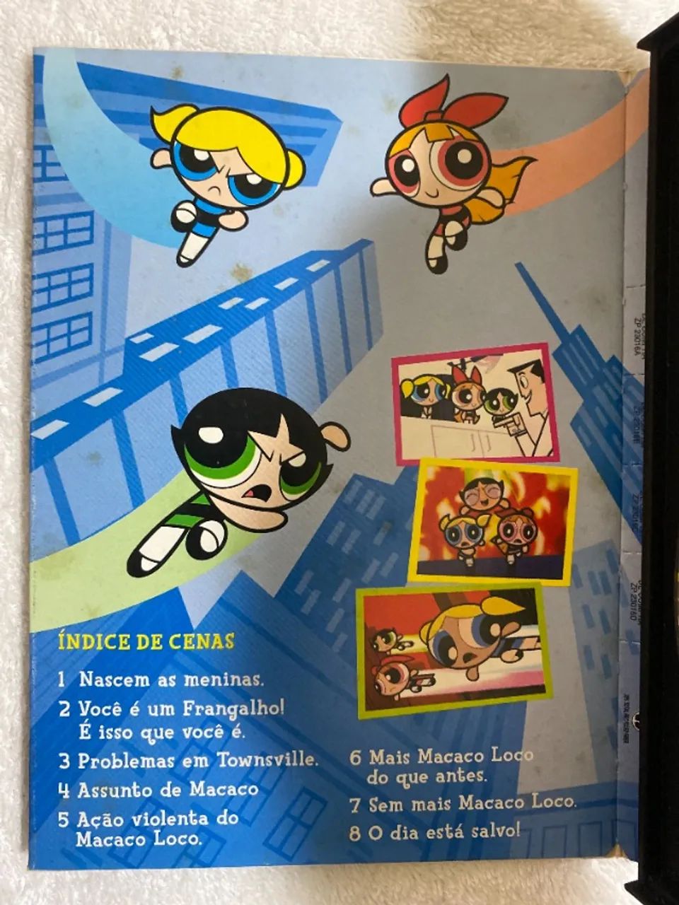 DVD As Meninas Superpoderosas: O Filme (The Powerpuff Girls Movie