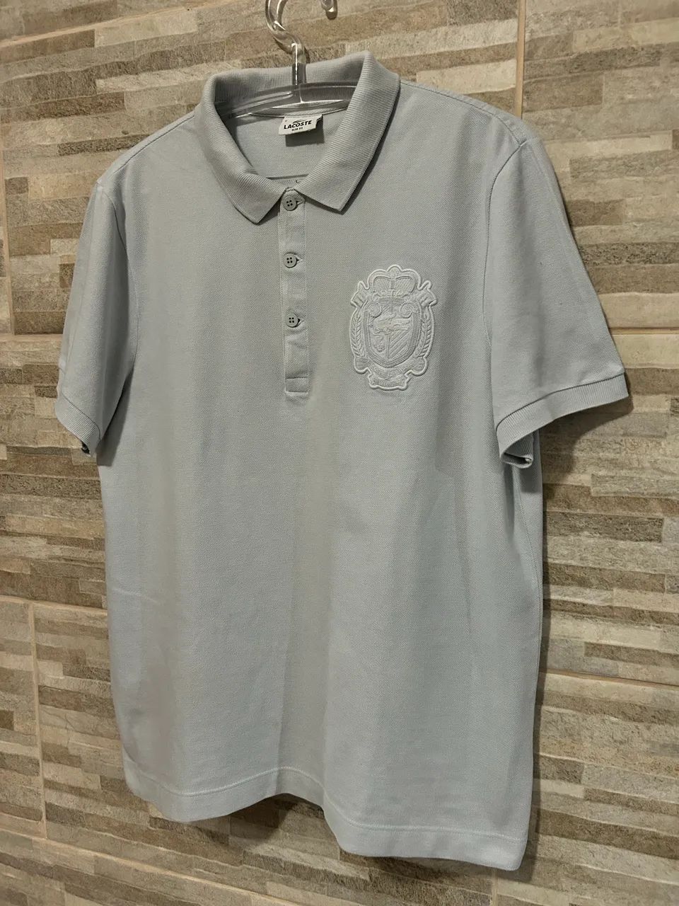 Camisa polo cinza Tommy Hilfiger 6 - Foto 2