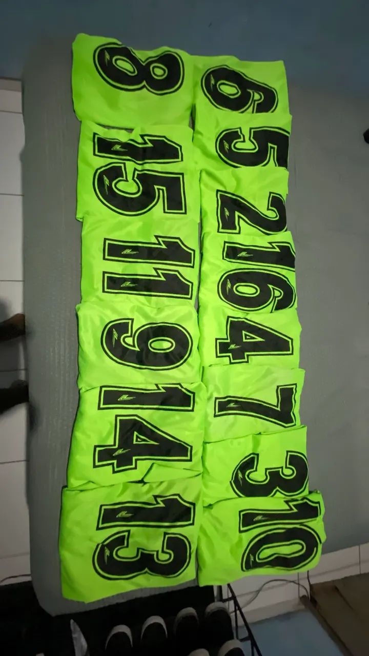 Uniformes de jogo/treino Verde/Preto - Foto 3