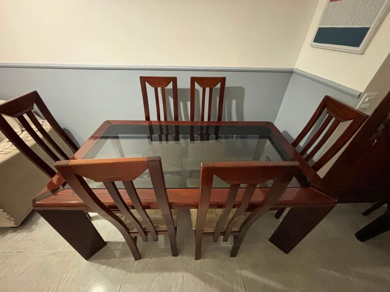 Mesa de jantar 6 cadeiras  - Foto 2