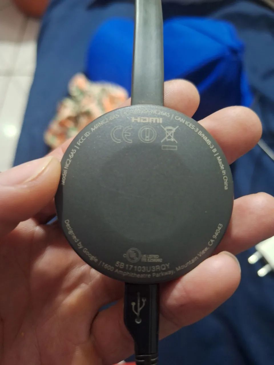 Chromecast 2° Geração Original Streaming  - Foto 2