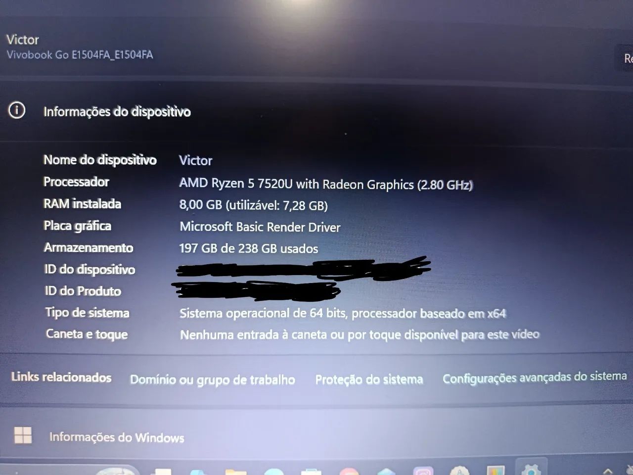 NOTEBOOK VIVOBOOK GO 15 RYZEN 5 - Foto 5