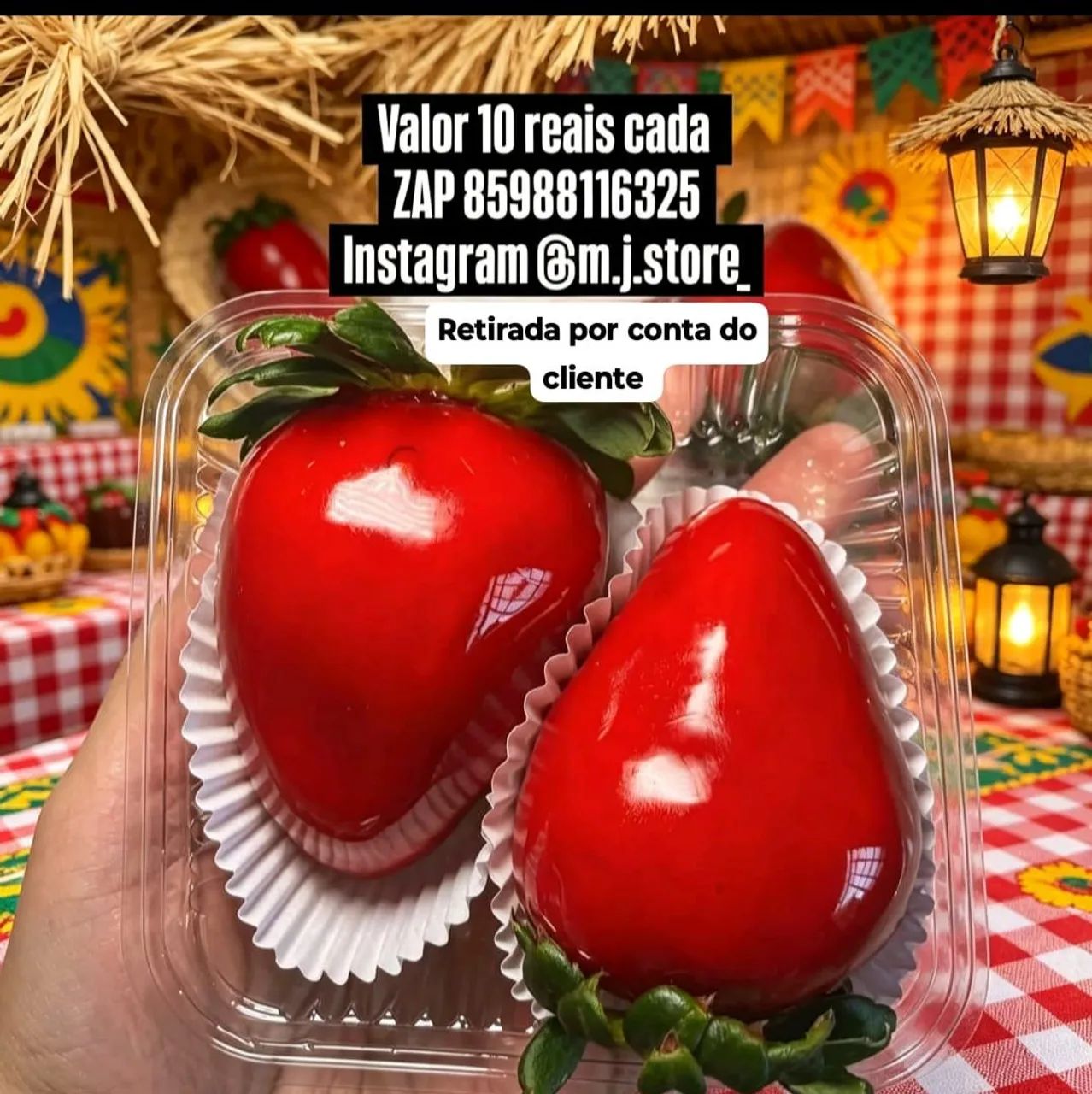 Morango do amor sobremesa ?