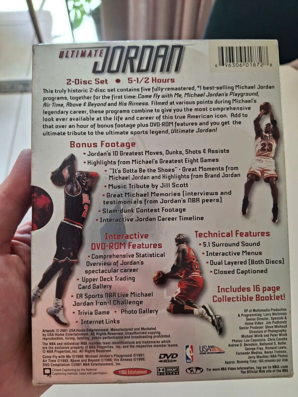 Ultimate Jordan 23 DVD duplo 2 disc set (box + booklet) - Foto 4