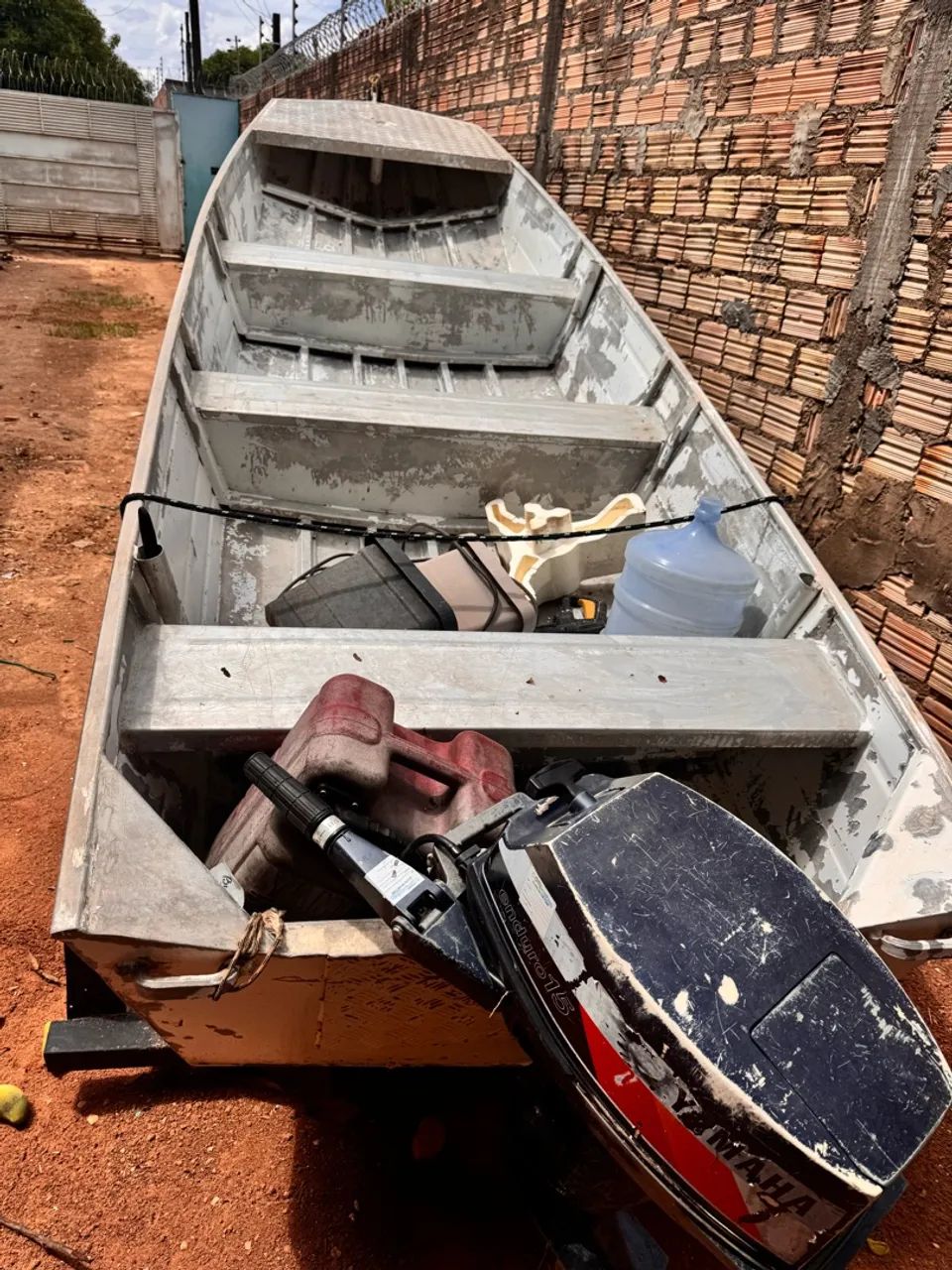 Vendo canoa ,carroça e motor  - Foto 3