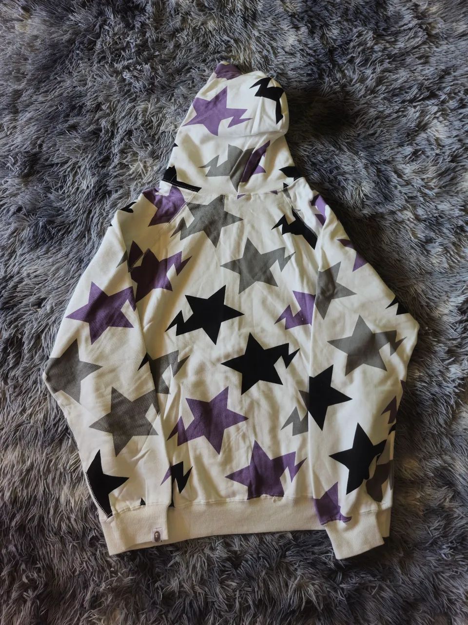 Moletom bape sta star branco importado  - Foto 2