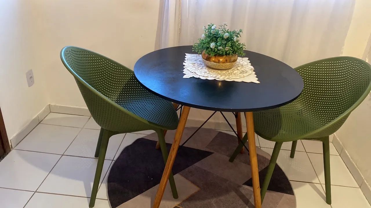 JOGO DE MESA - mesa e 2 cadeiras rivatti  - Foto 2