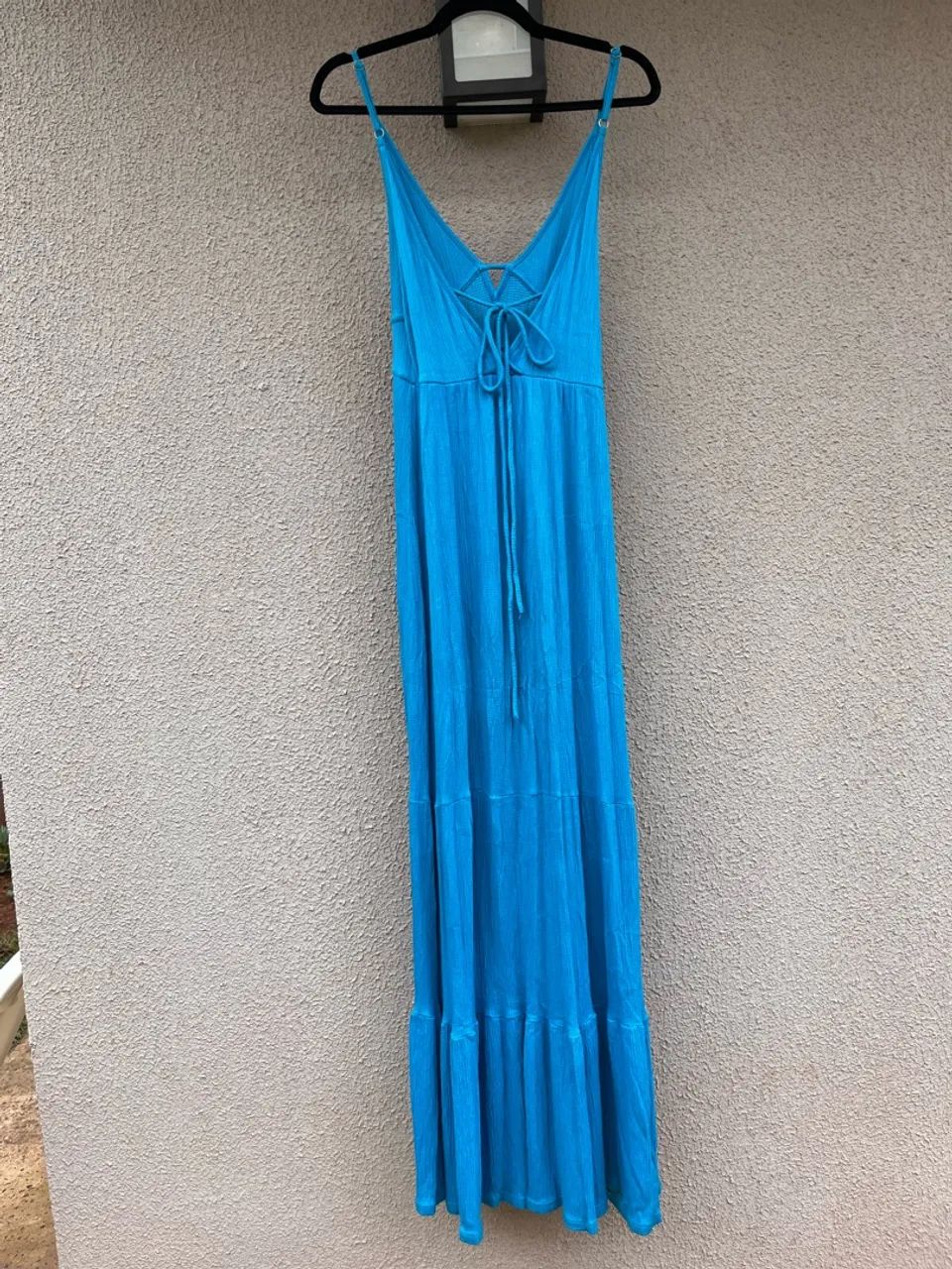 Vestido longo azul - Foto 2