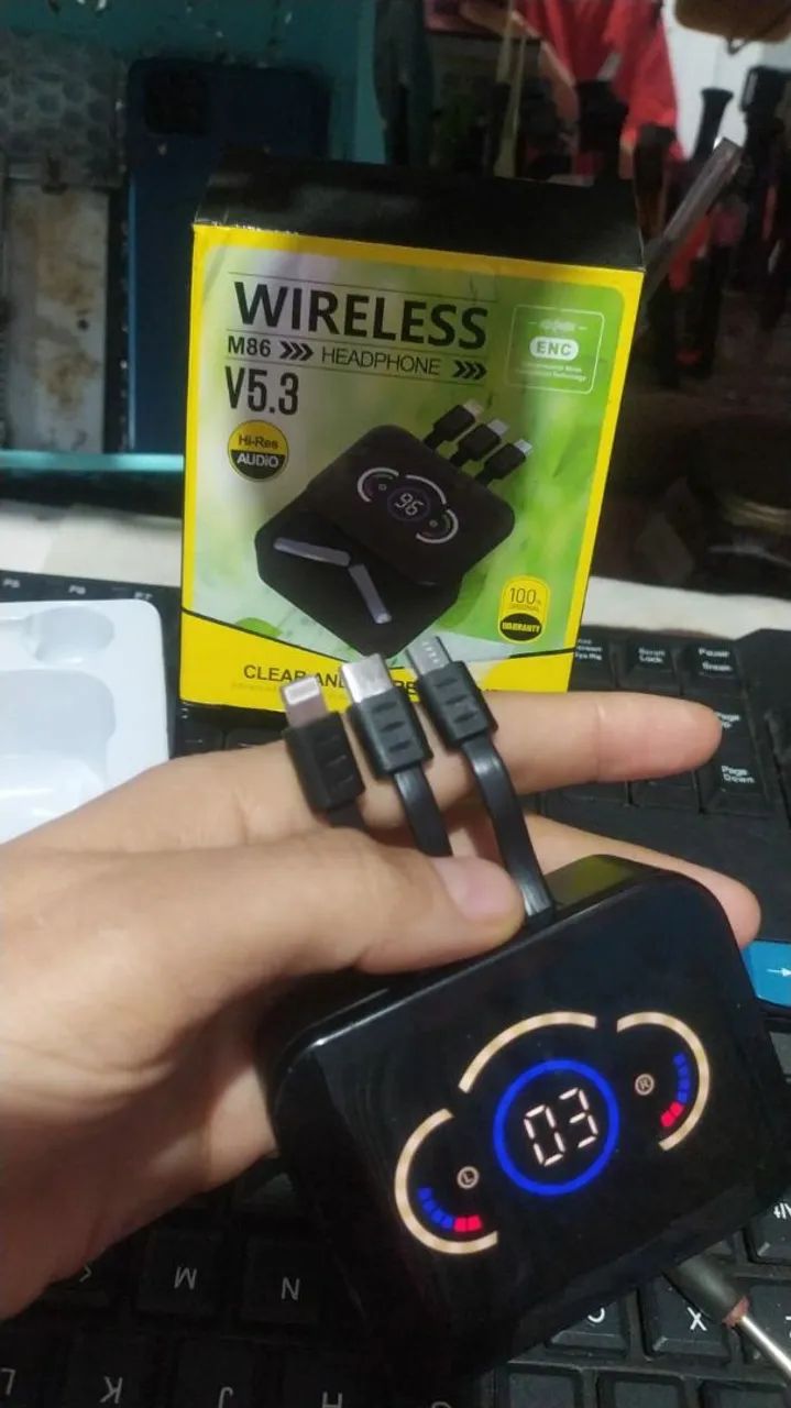 Fone bluetooth top  - Foto 4