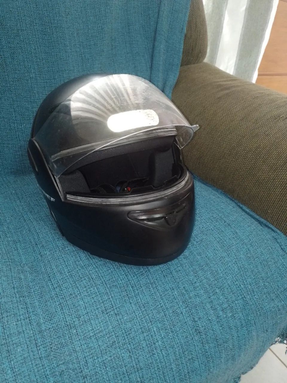 Capacete de motoqueiro 