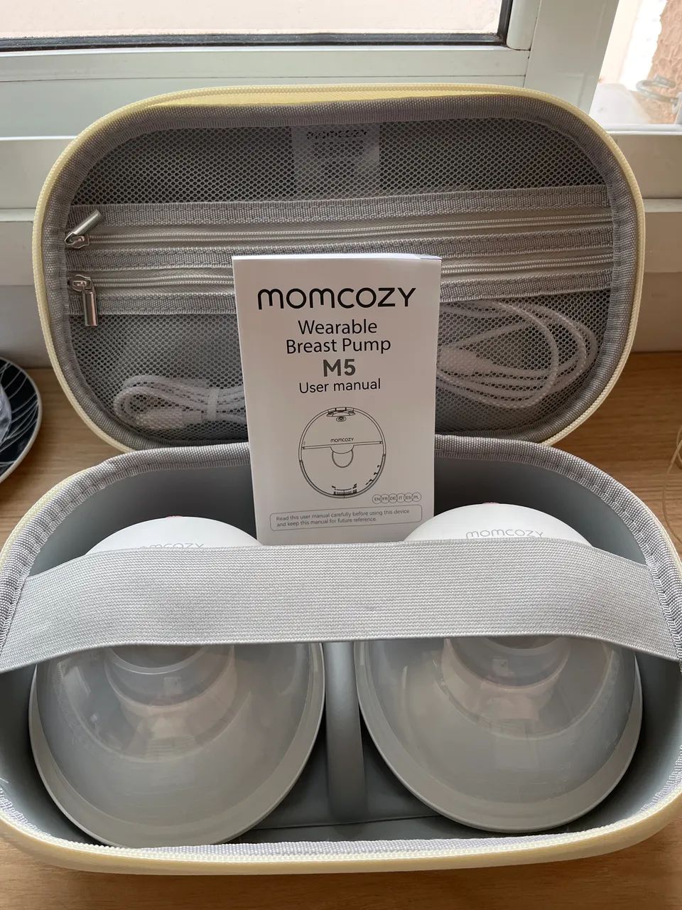 Bomba extratora de leite Momcozy M5 nova - nunca usada - Foto 3