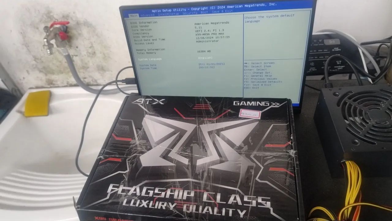 Placa mãe x99-RS9 pro Max  - Foto 3