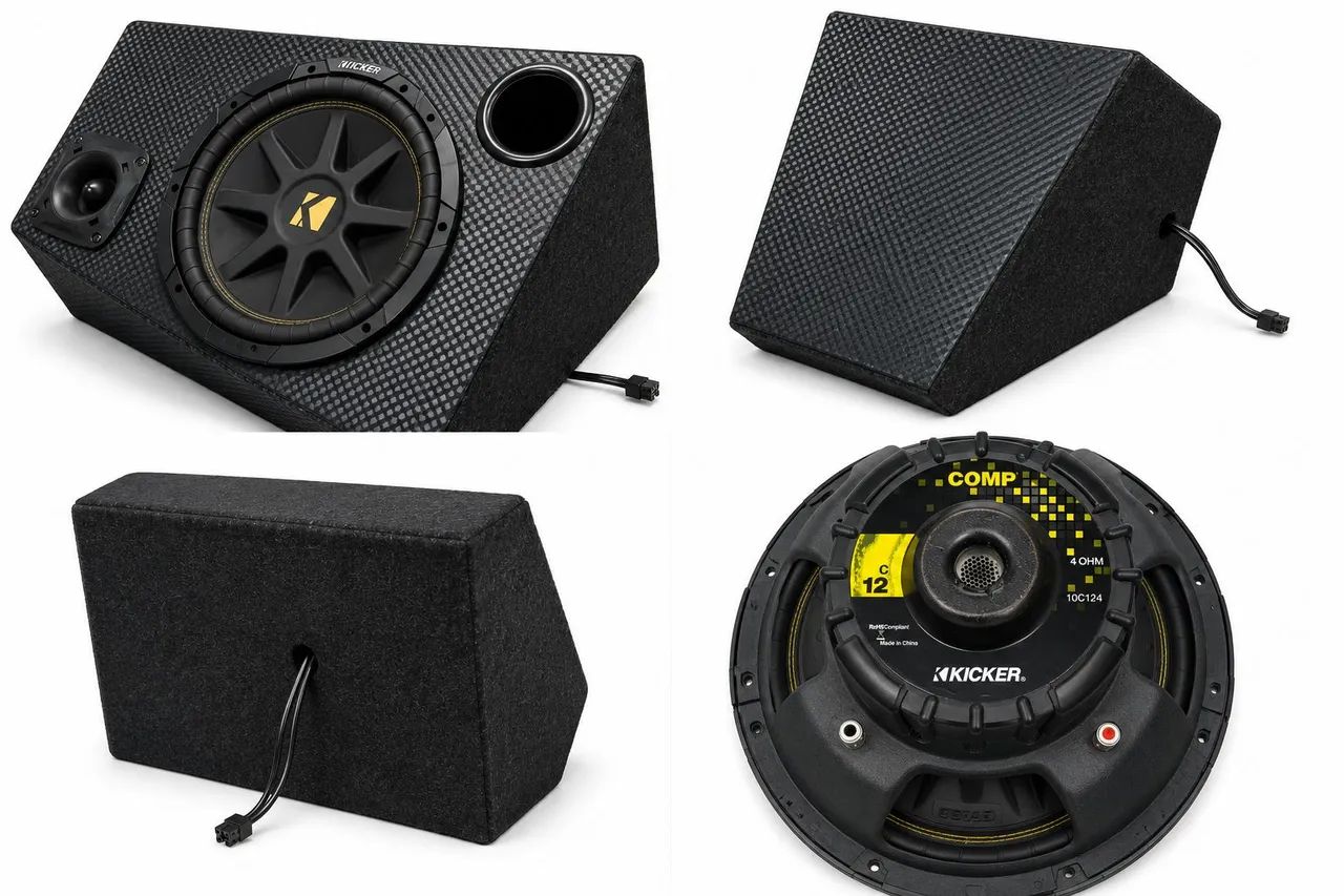 Caixa som/subwoofer kicker importado(USA). - Foto 2