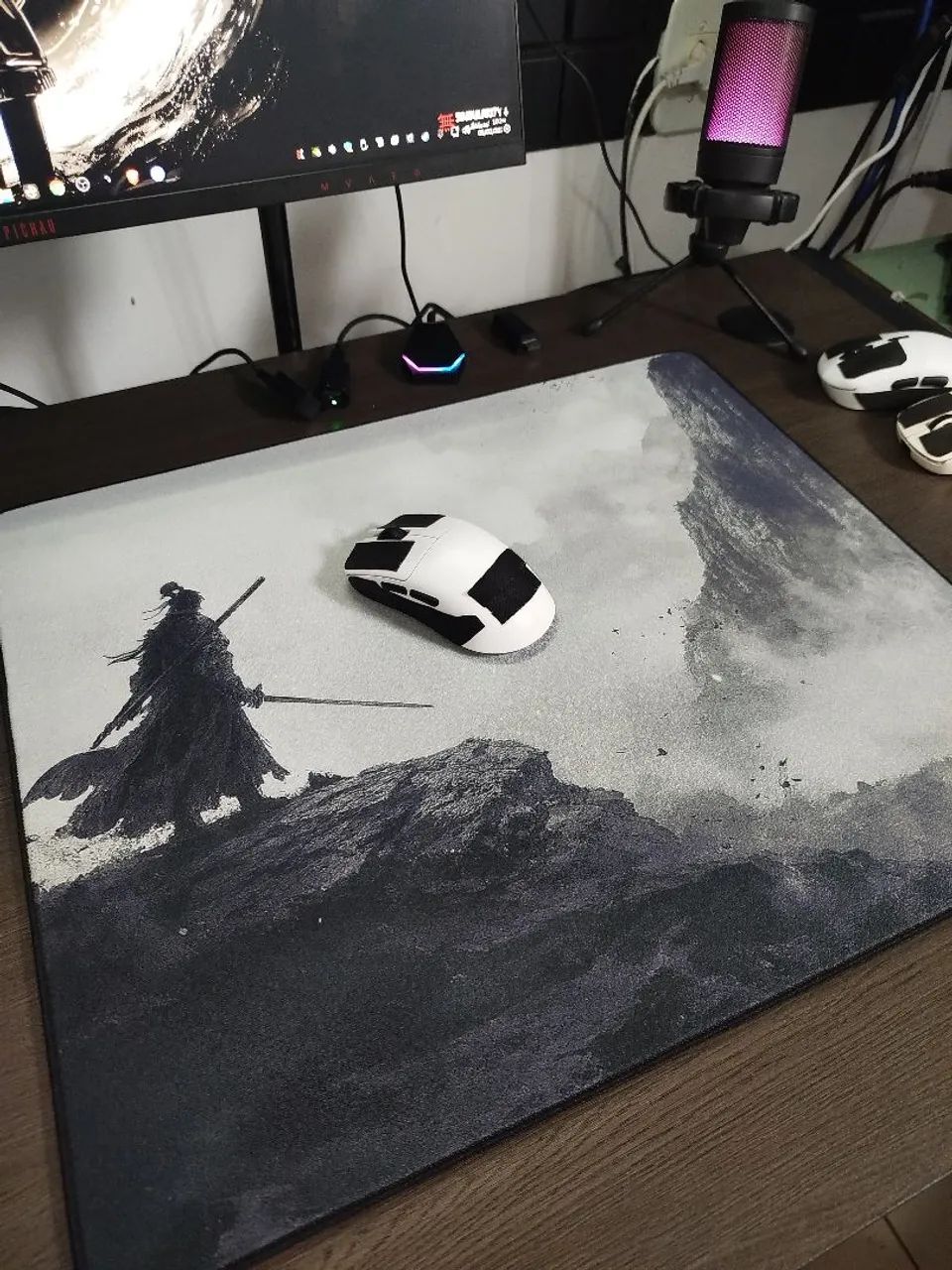 MOUSEPAD TITORION RIGEL SAMURAI CONTROL - BASE PORON - Foto 3