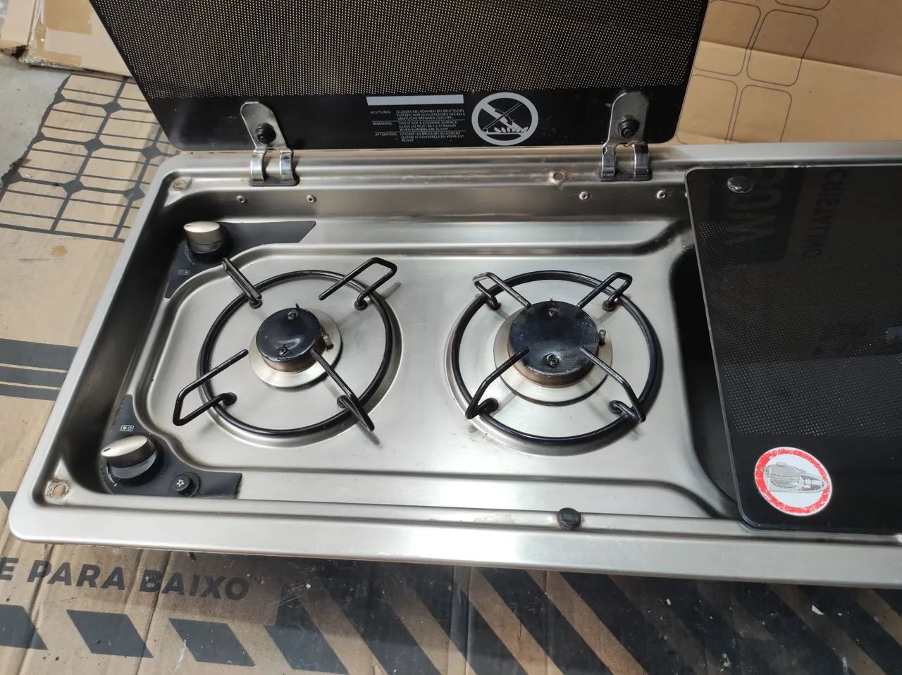 Fogão e pia combinados Dometic para Motorhome e Trailer  - Foto 5