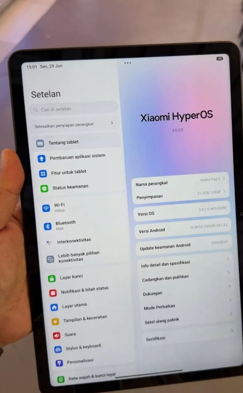 Tablet da Xiaomi Redmi Pad 2 256 gb 8 Ram Lacrado+Nacional  - Foto 5