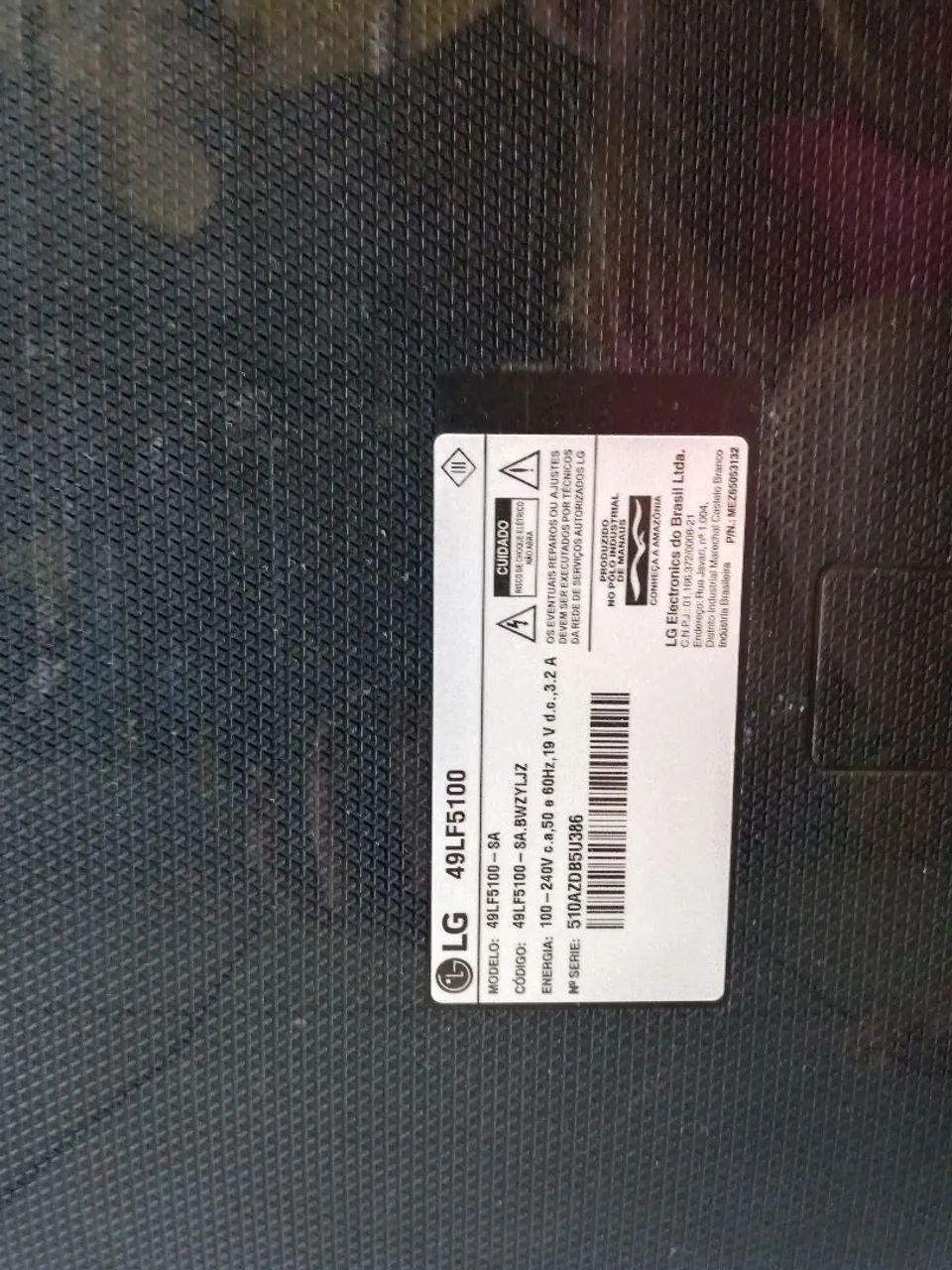 Tv LG com defeito 49 - Foto 2