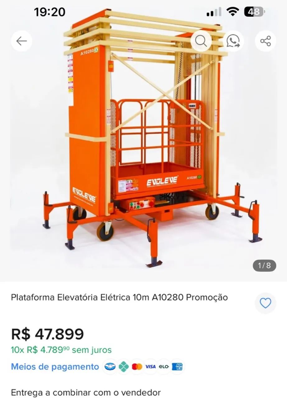 Plataforma elétrica - Foto 3