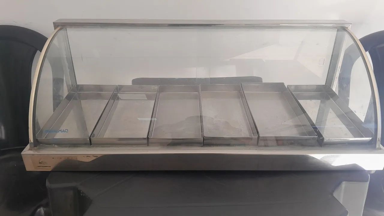 Vendo uma estufa expositor de salgados, completa e funcionando perfeitamente  - Foto 2
