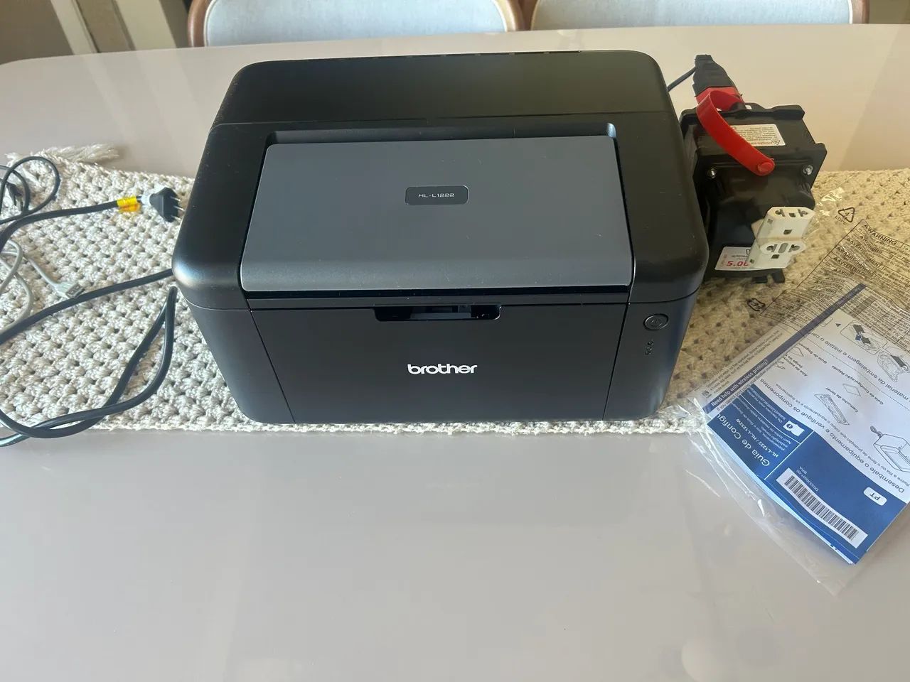 Impressora Brother 127V + Transformador 220V Nova - Foto 5