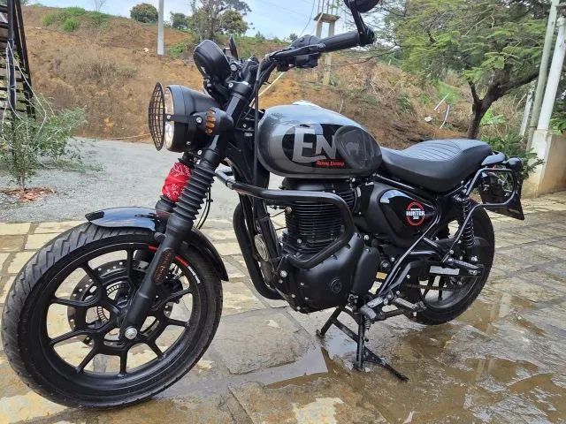 Hunter 350 Dapper Grey 2027 com ABS de fabrica 