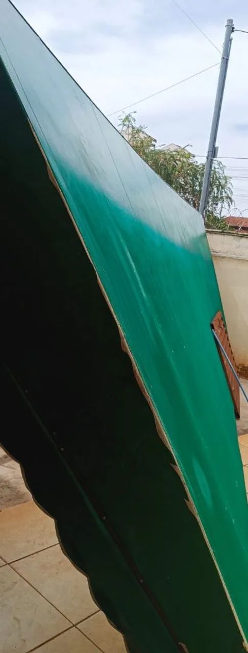 Tenda/ Toldo verde  7x2,5M - Foto 3