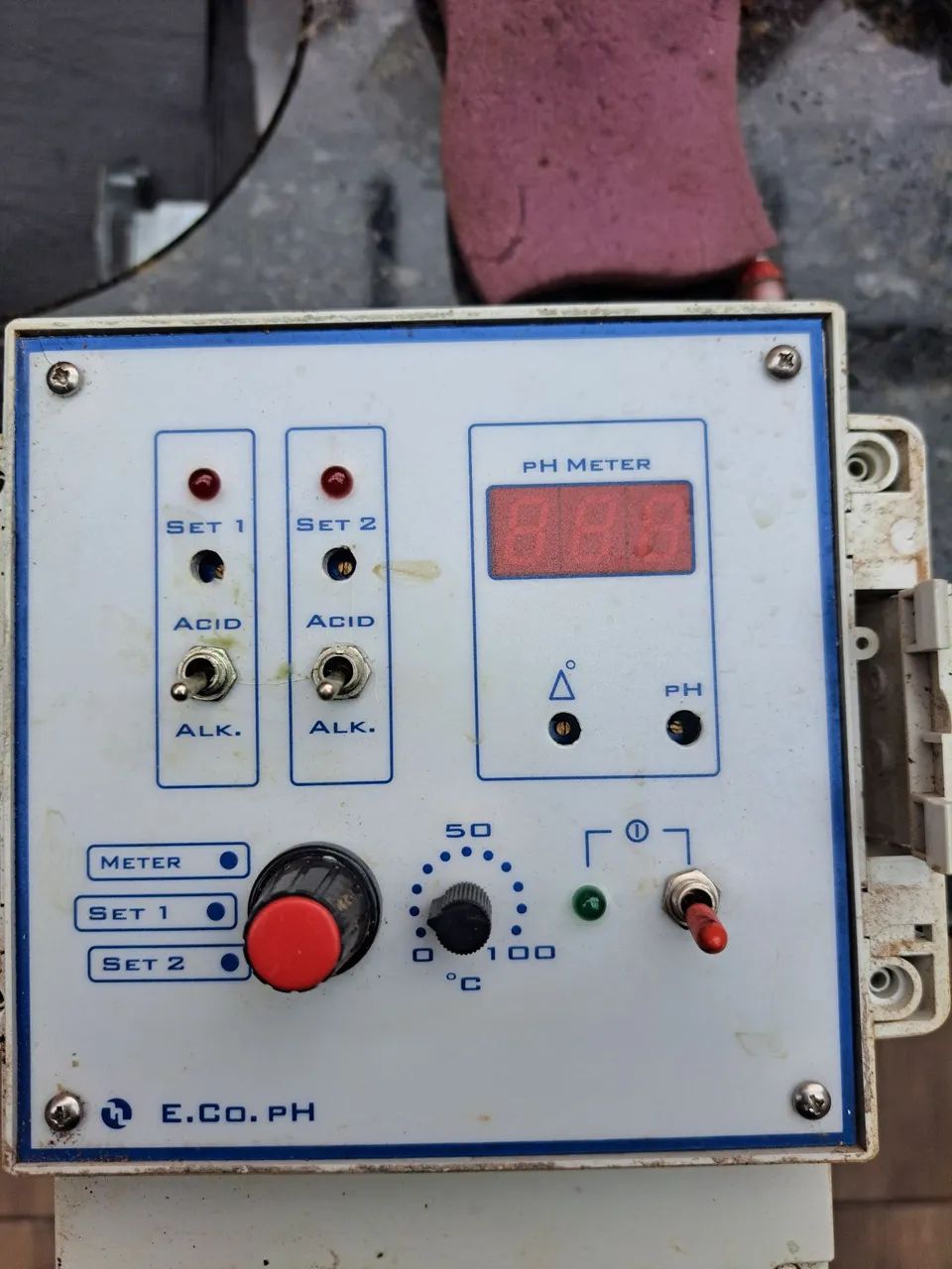 Controlador de pH automático 
