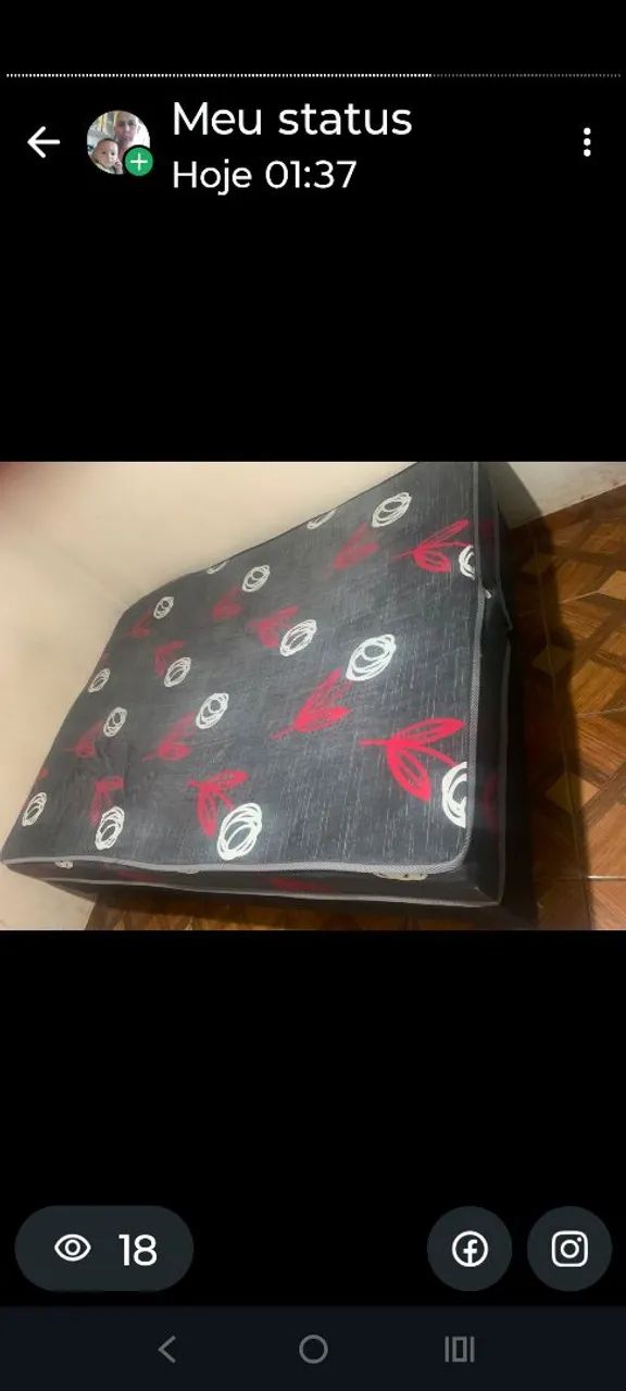 Vende se cama Box de casal 