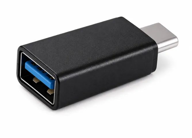 Adaptador OTG USB Tipo-C Macho Para USB Fêmea - Leitor Pendrive - Novo 