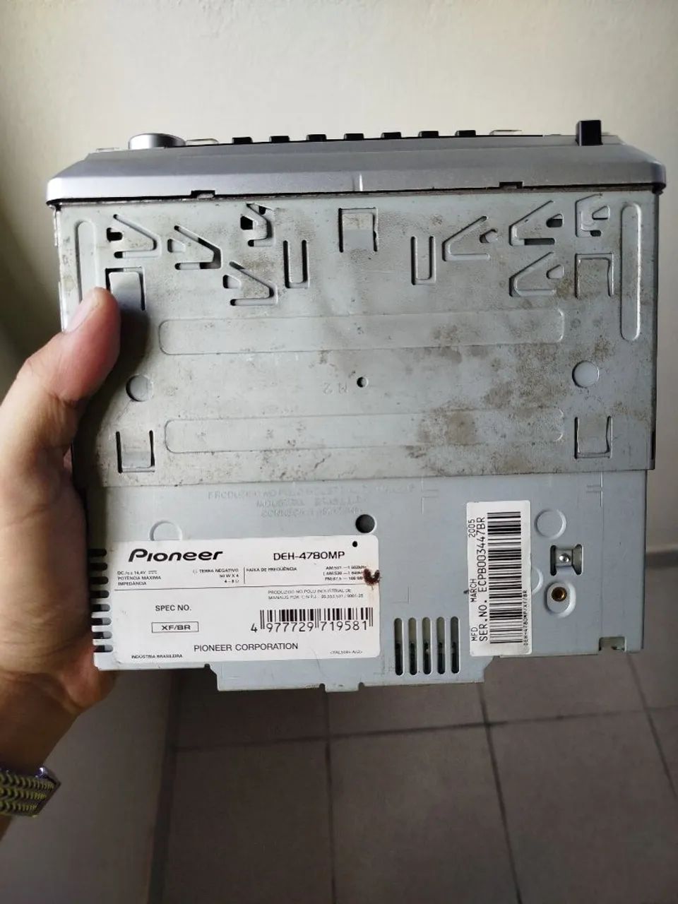 Pioneer DEH-P4700MP + Bluetooth Interno + Controle  - Foto 4