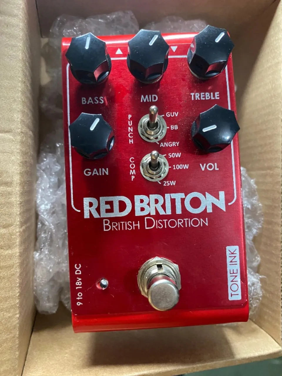 Pedal Bogner Ecstasy Red - Instrumentos musicais - Cidade Operária