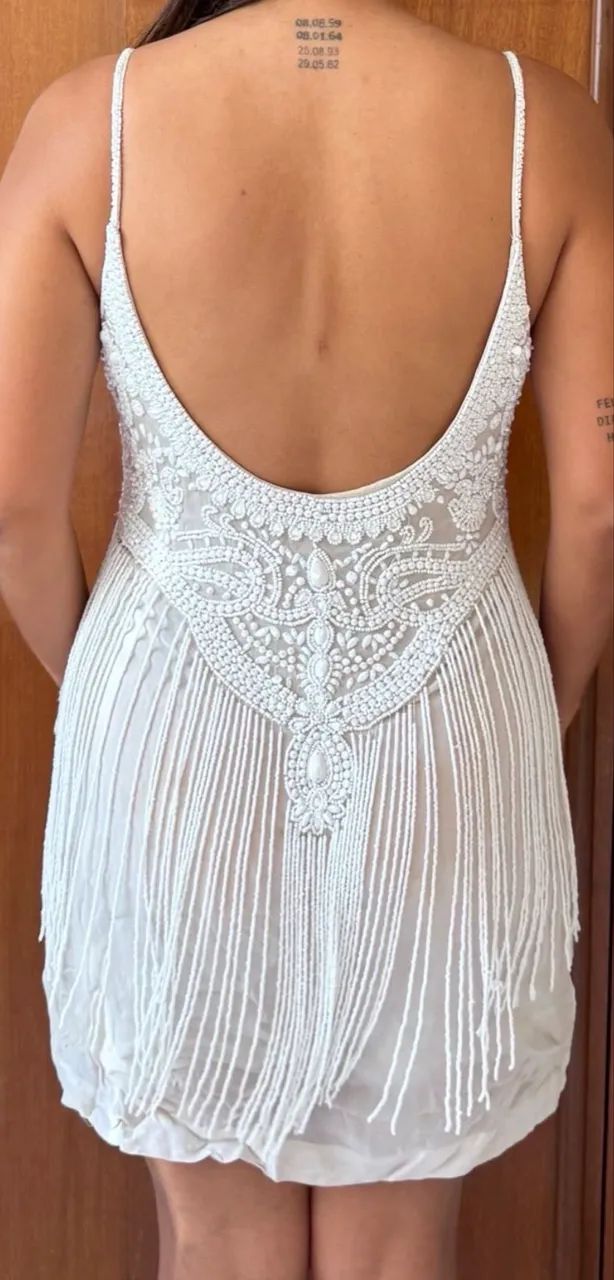 Vestido Animale de pedraria - Foto 4
