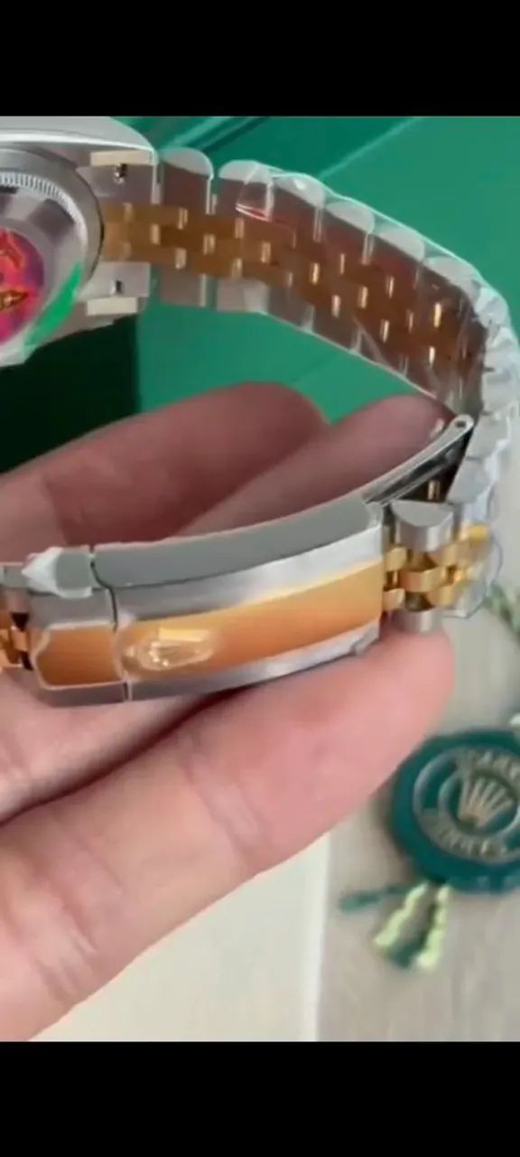 ROLEX DATE JUST PULSEIRA MISTA/ 36/ F.CLEAN - Foto 3