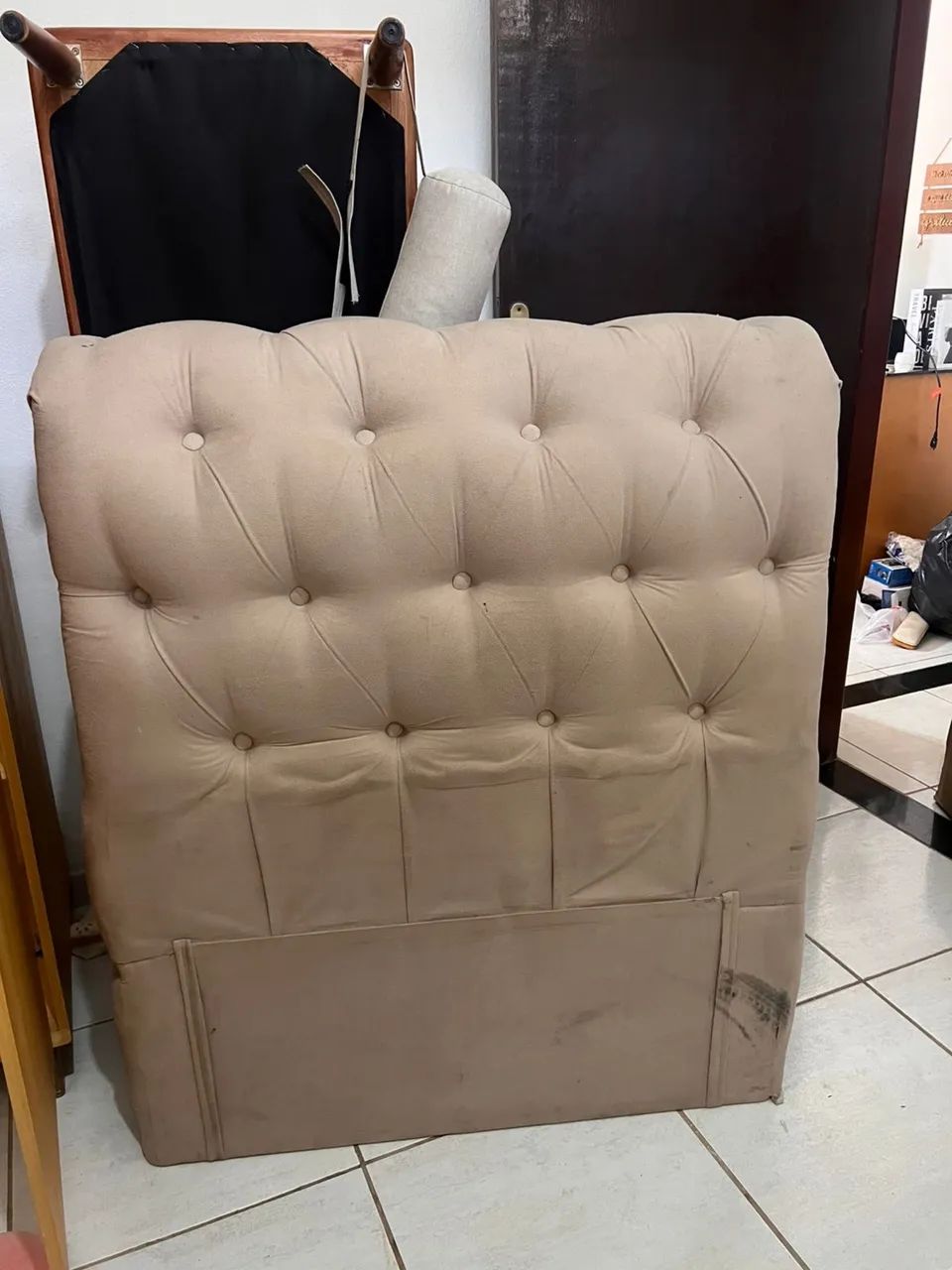 Cabeceira de solteiro 