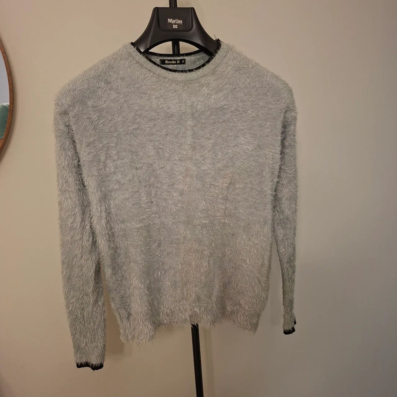 Blusa Cinza Fina 